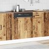 VidaXL Dishwasher Panel Lucca Old Wood Engineered Wood 853905
