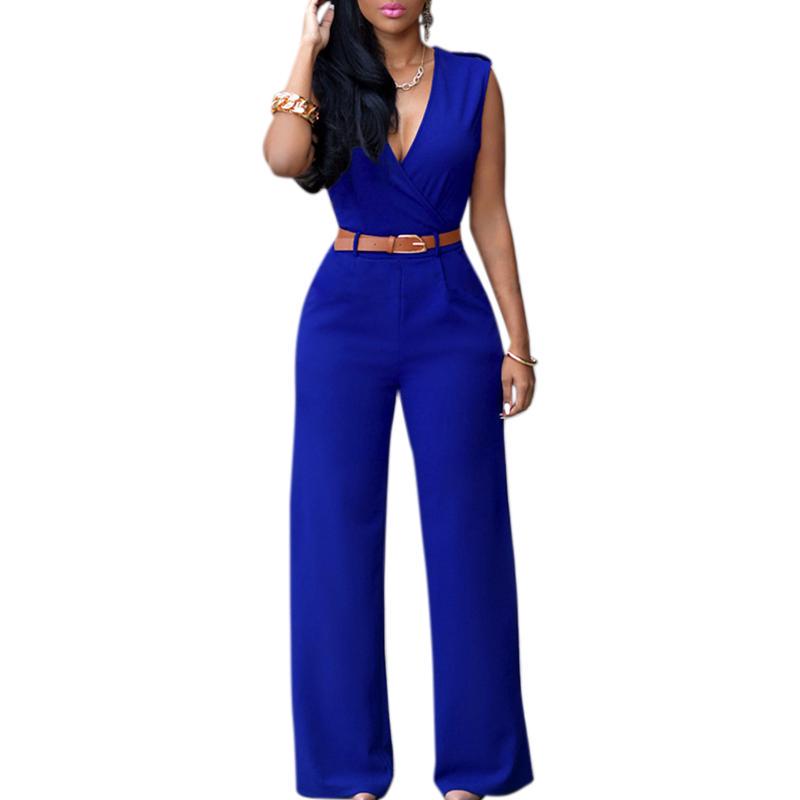 Buy Summer Sleeveless Jumpsuit Women 