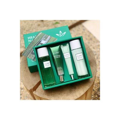 Feuchtigkeitspflege Hautlotion Set Kim Jeong-moon Aloe Phyto Green Toner Emulsion 3x Creme Set (4600354)