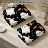 Autumn Ghost Towel, Quick Dry Absorbent Bath Towel
