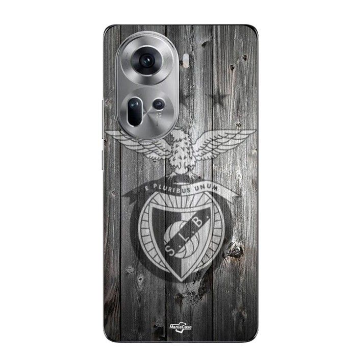 Coque Pour Oppo Reno 11 5g SLB benfica fond gris Maniacase