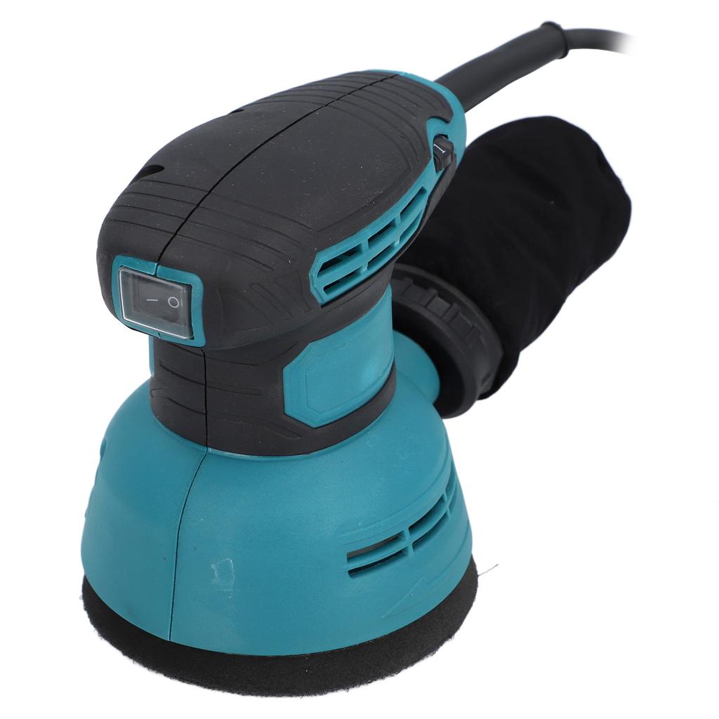 5 Inch Orbital Sander with 16 Sandpapers 6 Variable Speeds Electric Eccentric Sander for Wood Metal