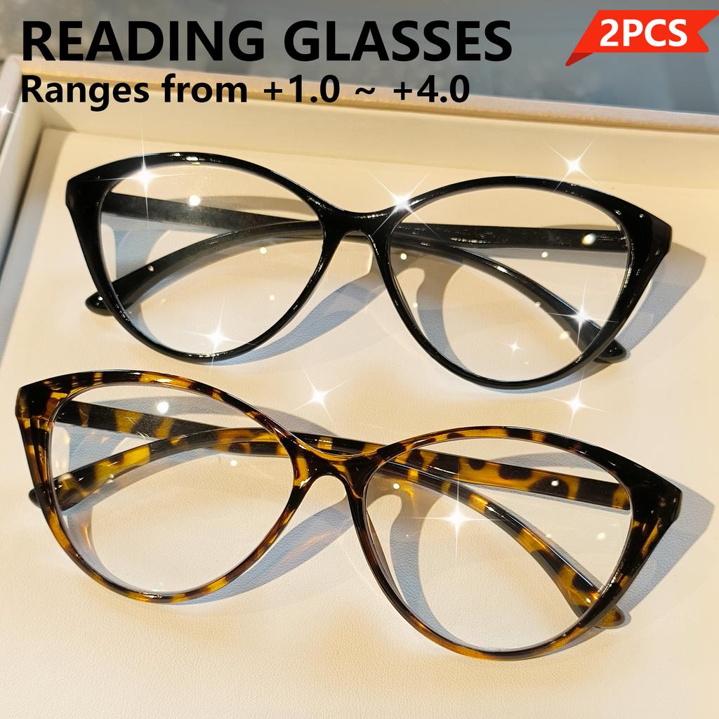 2pcs Unisex Oversized Glasses Frame - Minimalist Full-Rim DesignFashionable Decorative Eyewear for Men and ladies
