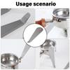 Stainless Steel Coffee Basket Remover Coffee Powder Cup Removal Tool Espresso Portafilter Cup Disassembly Device