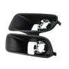 Pair Front Right & Left Bumper Fog Lamp Cover Bezels For Dodge Charger 2012-2014