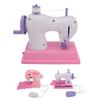 Children Sewing Machine Toy DIY Electric USB Rechargeable Sewing Machine Toy Set for Children