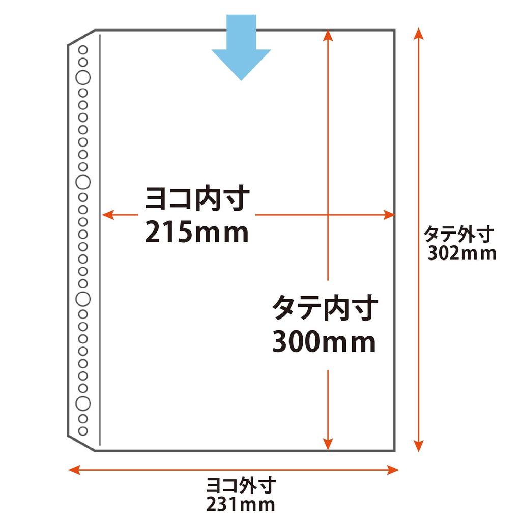 Plus Refill Pocket 1 100 Compatible with Polypropylene Transparent Refills, A4, Pocket, Sheets, 2-Hole/4-Hole/30-Hole Folders, 87-700, (PP),