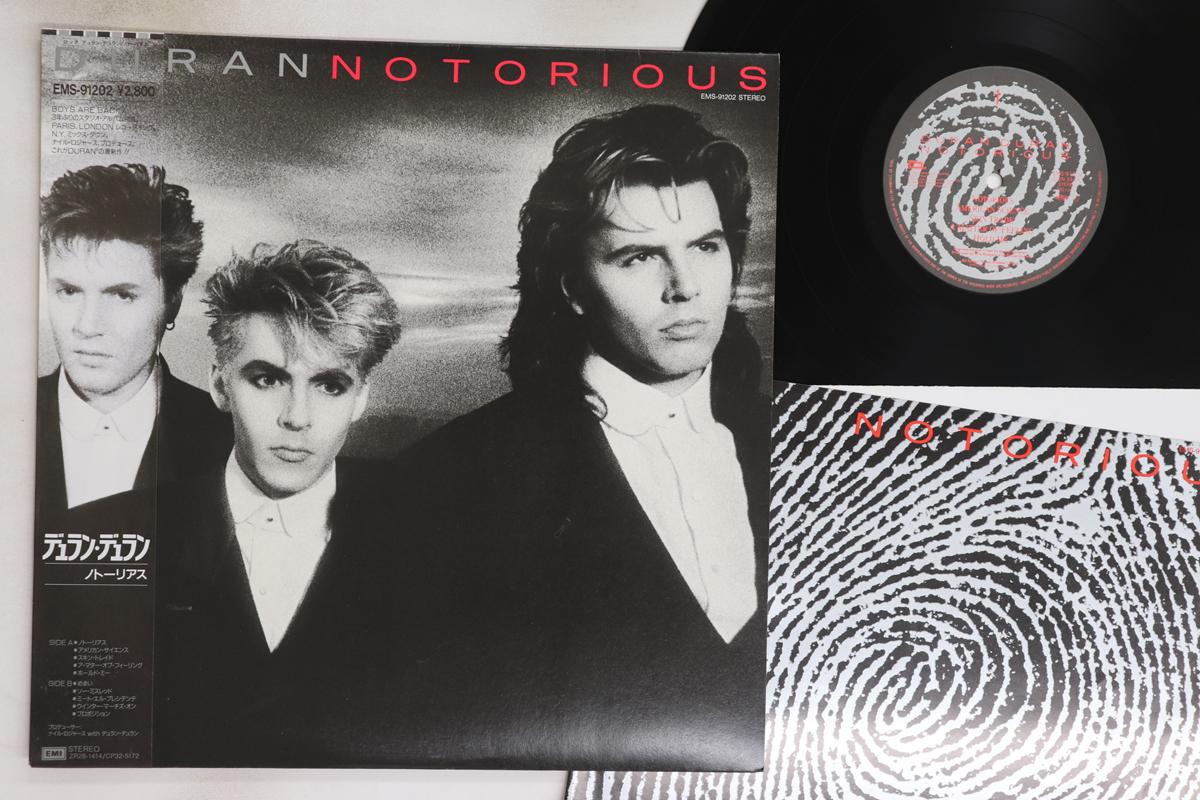 

LP Record DURAN DURAN - Notorious EMS91202 EMI 1986 Japan Obi Rock Used