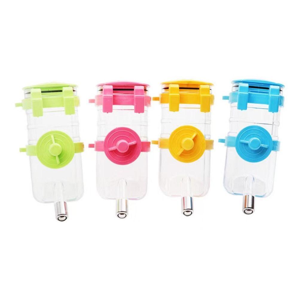 350/500ML Pet Water Dispenser Leak-proof Pet Cage Water Bottle Pet Cage