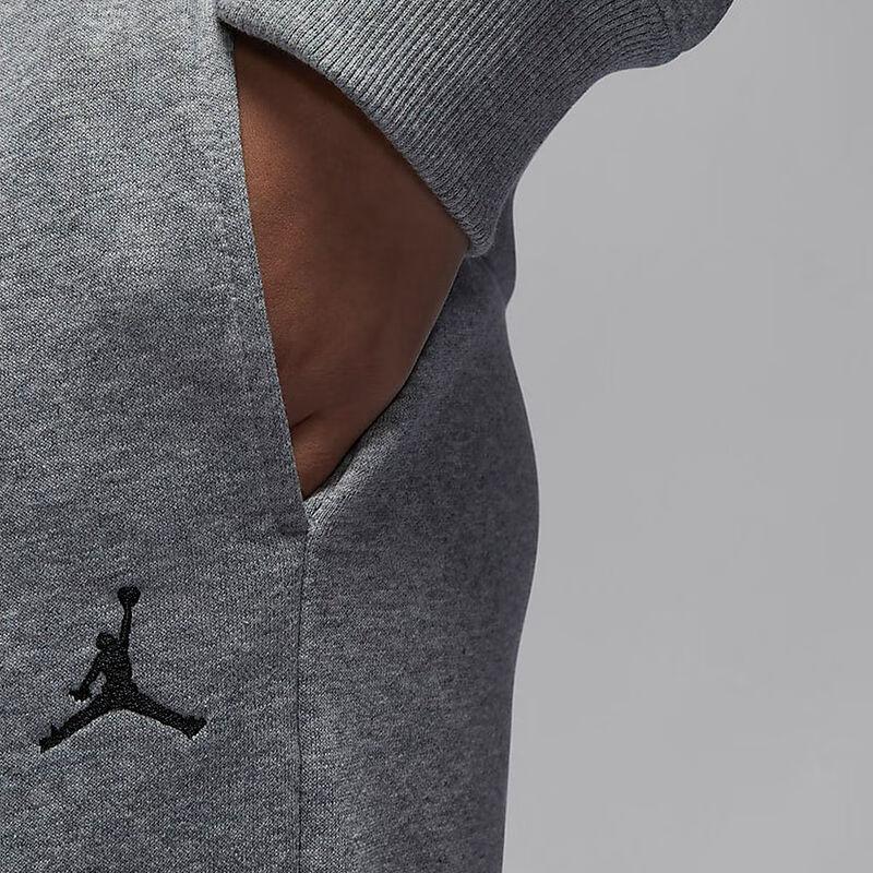 Jordan Brooklyn SS24 Knitted Comfortable Logo Print Casual Pants Women Bottoms Gray FN5781-063