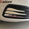 For Volkswagen VW Golf 8 MK8 Pro R    Carbon Car Front Bumper Grille Grill Cover Trim Fog Light Trims Accessories