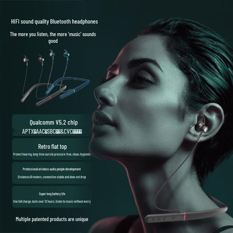 

MURSUL MS13 Neckband Sports Bluetooth Earphones