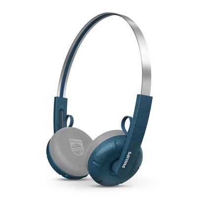 Philips TAH2000 RINGO On-Ear Bluetooth 5.4 Wireless Headphones 80s Retro Design Multipoint Connectivity App Compatible 26H Fast Charging Teal
