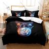 Cooles HammerFall Bettwäsche-Set Bettbezug + 2 Kissenbezüge Schwedischer Power Metal Hector Ritter Hammer Mittelalter Fantasy Schlafzimmer Dekor