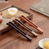 Solid Wood Tea Tongs Kung Fu Tea Set Accessories Wooden Tweezers Ebony Wood Tea Ceremony Accessories
