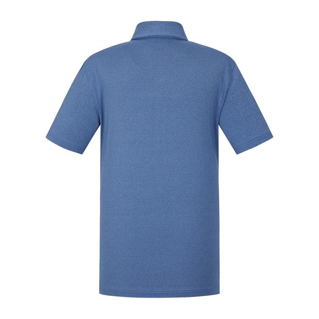 SUPERIOR Men'S Basic Collared T-Shirt Blue (Imjftty20443)