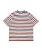 Cargo Bros For Woman Striped Short Sleeve T-Shirt (Blue)