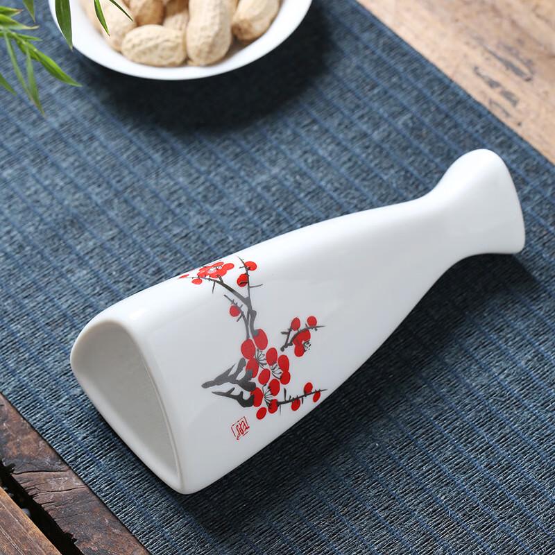 Handmade Ceramic Triangle Baijiu Set