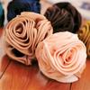 Fashion Cloth Rose Flower Hairpin Hair Claw Clip Women Barrette Accessories