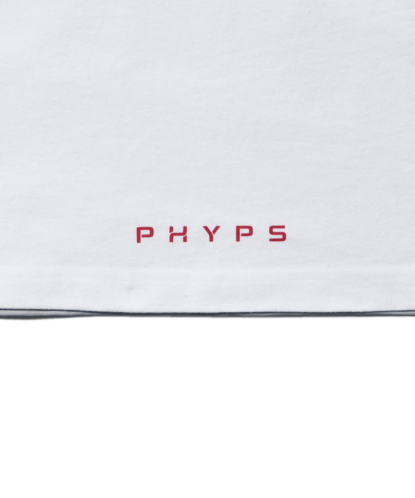 PHYPS MOTORCYCLE Big Wing Logo T-Shirt White
