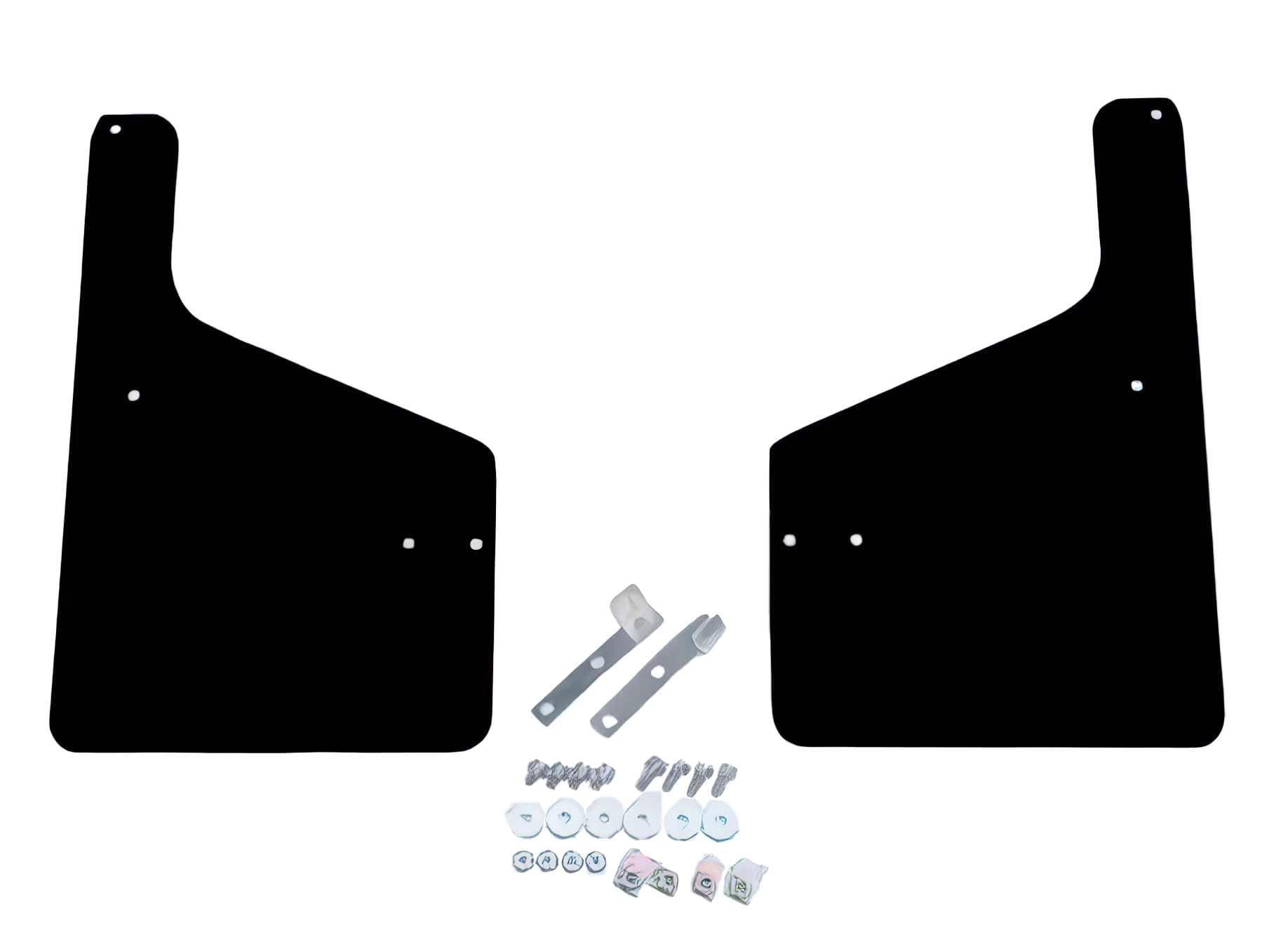 

Cusco 4x4 Style Rear Shield Flaps for Suzuki Set of 2 Hustler, Black, (621-851-RB)