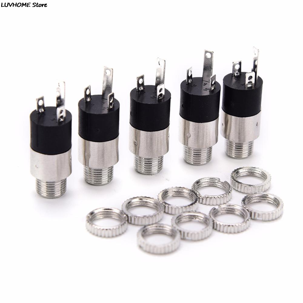5pcs PJ392 Stereo Female Sockect Jack 3.5 Audio Headphone Connector 3.5mm Stereo Headphone Audio Video Jack Socket Plug Hot Sale