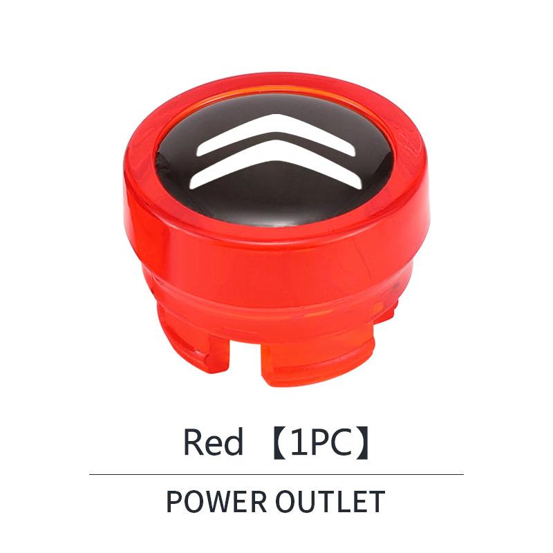 Car Cigarette Lighter Cover Button Protector Dust Cap For Citroen C1 C2 C3 C4 C5 C6 C8 C4L DS3 DS4 DS5 DS5LS DS6 Car Accessories