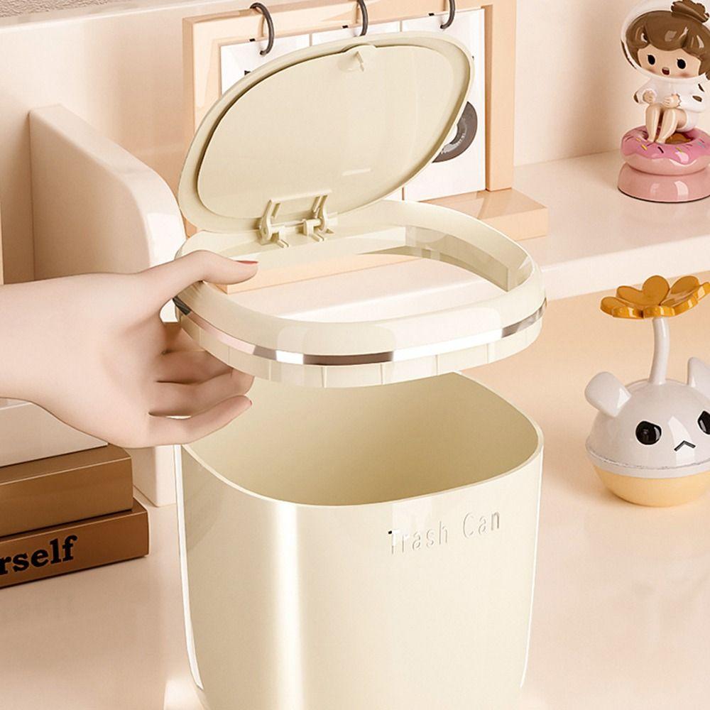 Avtakbar søppelkurv Mini restaurantoppbevaringsbeholder Mote diversebeholder