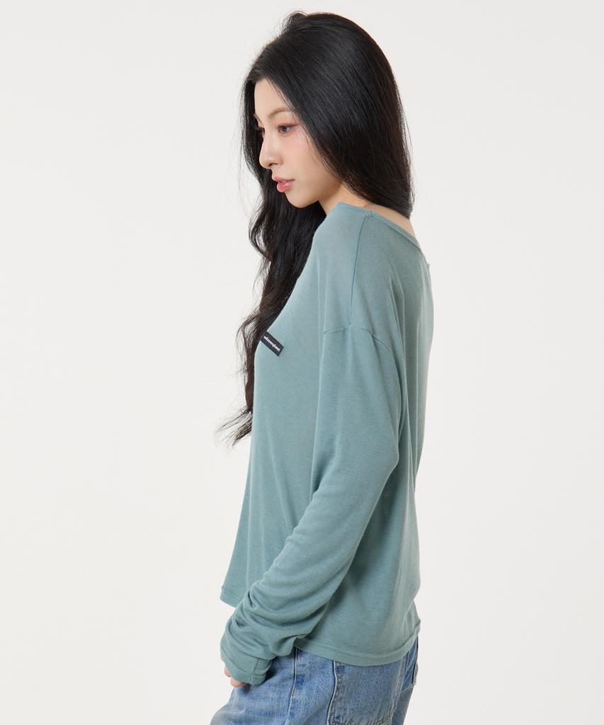 UNKNOWN PLANET Soft Daily Long Sleeve T-Shirt 5 Colors