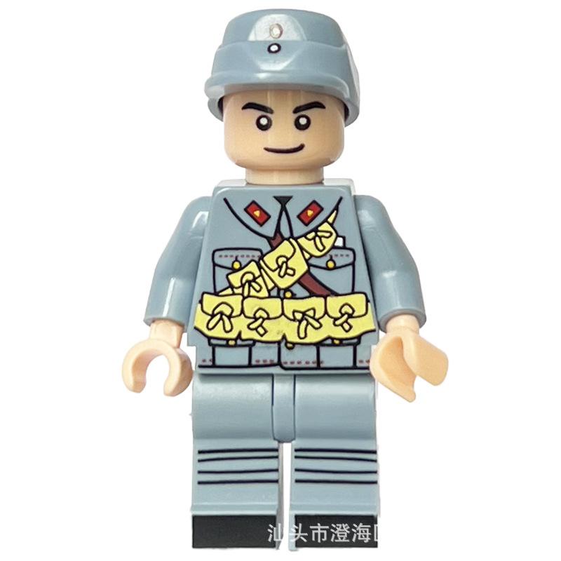 Military Building Block Doll Collection Series Building Block Children'S Toy Assembly