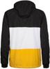 Демисезонная куртка Urban Classics Color Block Pull Over Jacket (TB2101) black/chrome yellow/white