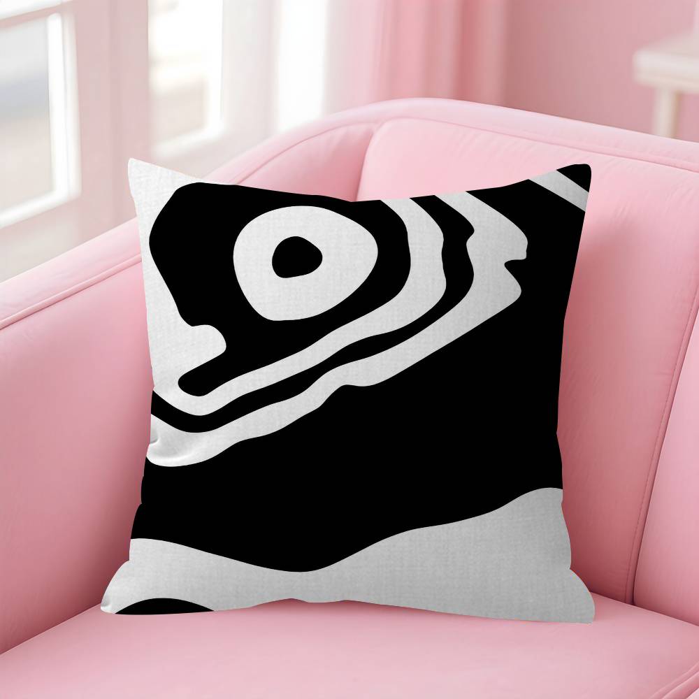 Minimalism Black And White Pillowcases Home Bedding Decorative Pillow Cover Wedding Super Soft Pillow Case