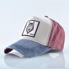 Cap With Embroidery Animals Patch Men Snapback Hip Hop Dad Hats Women Four Seasons Adjustable Visor Cap Vintage Denim Baseball Minimalist