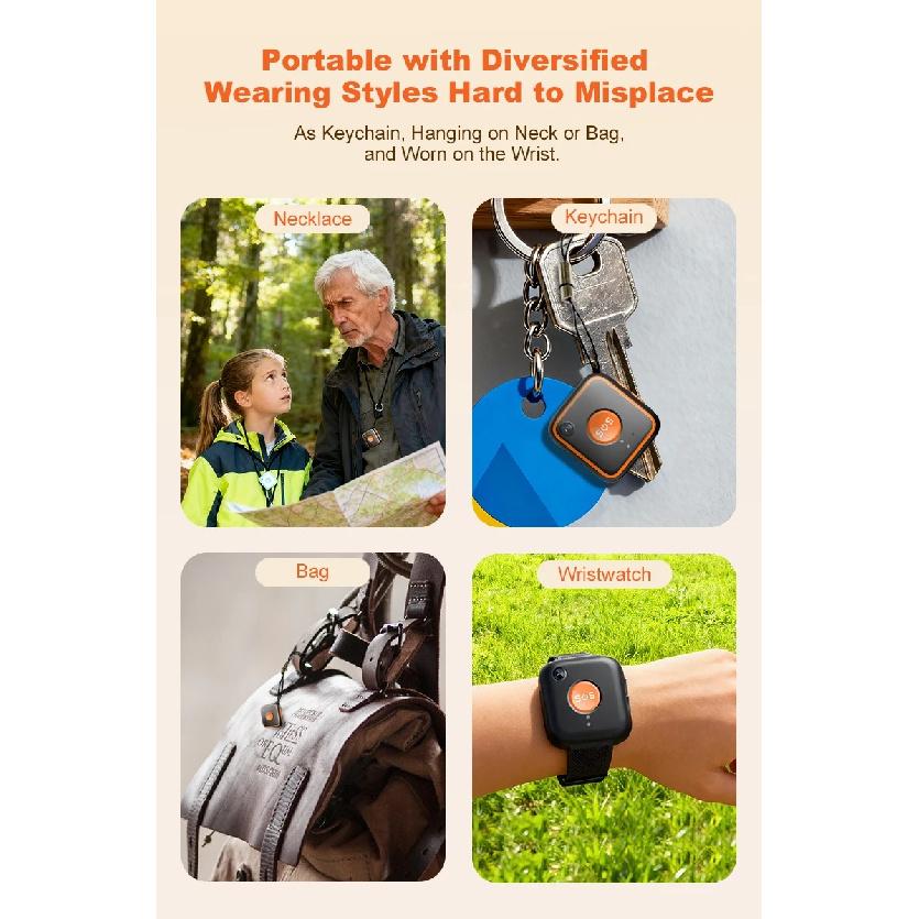 4G Elderly or Kids GPS Tracker Watch V28C SOS Button Wristband Emergency Alarm GPS Tracking Heart Rate Blood Pressure Monitor