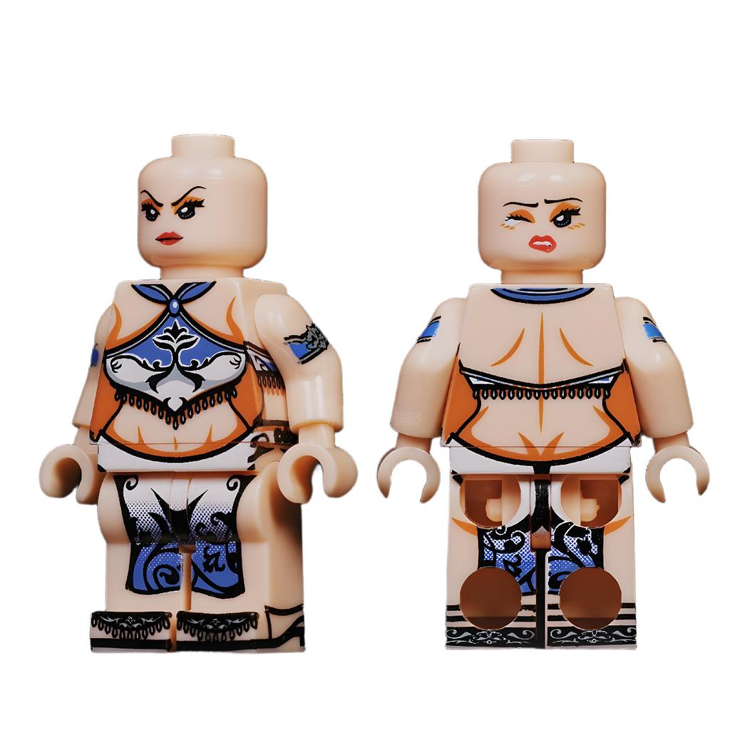 Third-party Figurine Three Kingdoms Series Romance Building Block Lv Bu Sun Quan Toy Compatibility