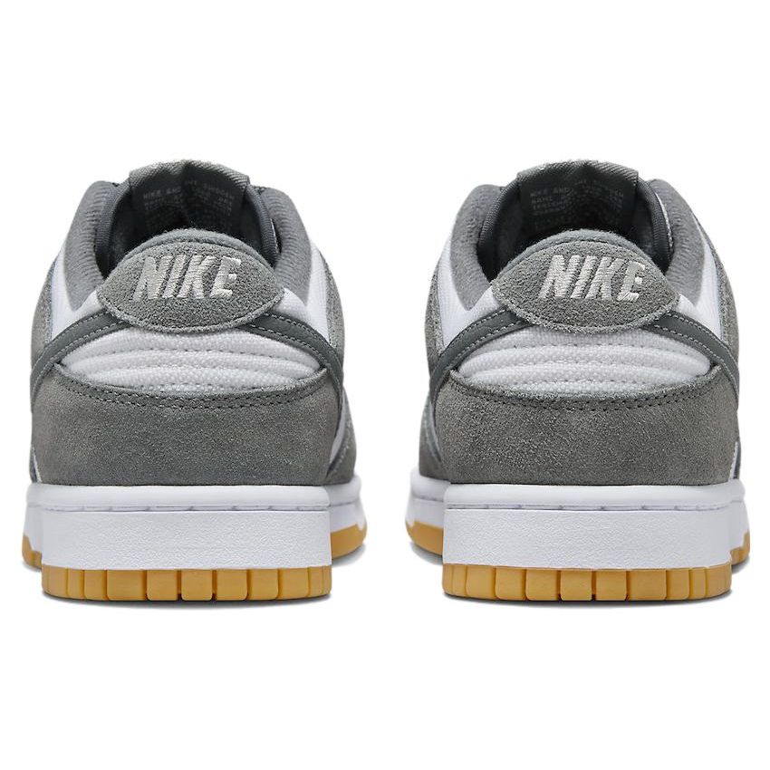Nike Dunk Low Smoke Grey Gum Unisex Sneakers Bianco Light-Iron-Ore Gum-Light-Brown FV0389-100