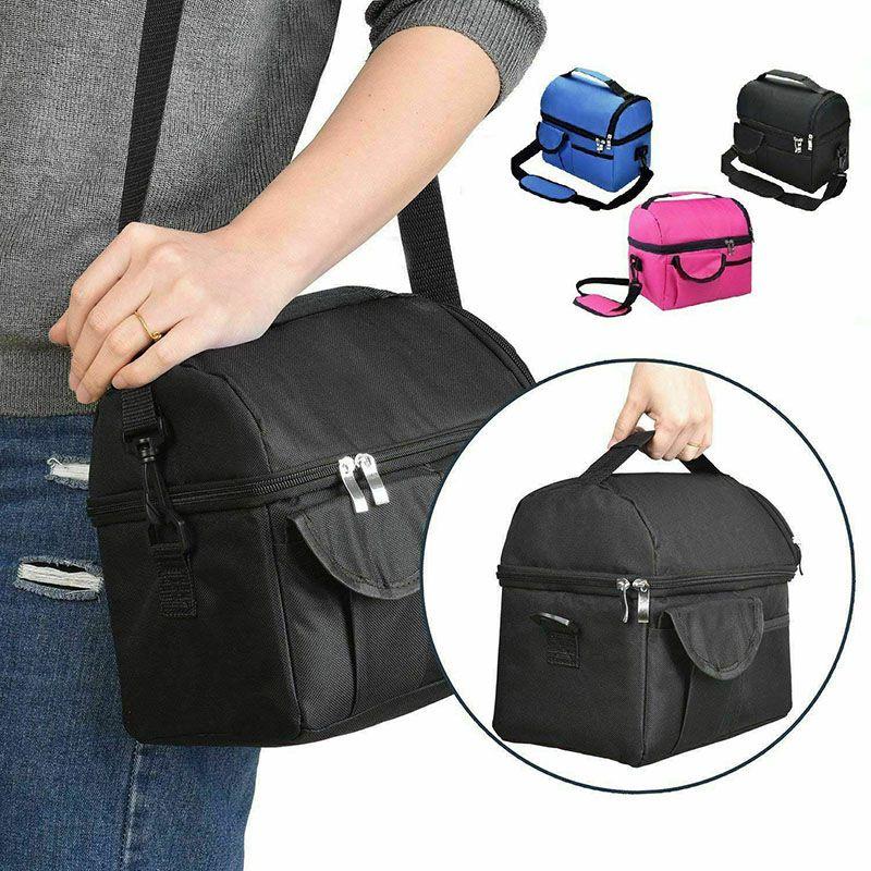 Bag Lunch Insulated For Men Women Kids Thermos Cooler Adults Tote Food Box Lunch