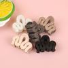 5PCS Mini Hair Claw Clips Women Girls 1.5inch Plastic Matte Hair Claw Ponytail Holder Hairpin Children Kids Hair Accessories