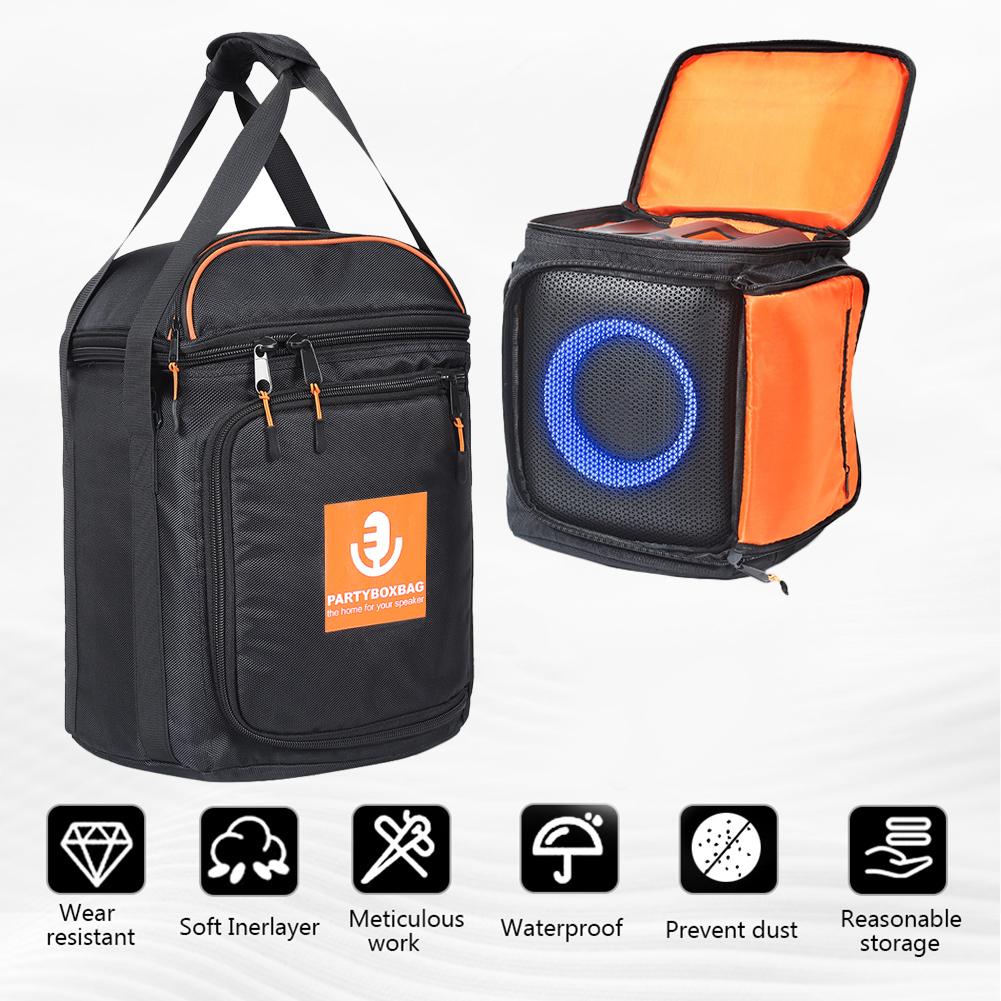 For JBL Partybox Encore Essential 2 Portable Carrying Protective Case Speaker Dust Case Double-Sided Speaker Storage Bag