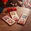 6Pcs Paper Spring Festival Red Envelopes Traditional Lucky Money Bag  Marriage Celebration
