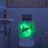 Marine Animals Creative Self-adhesive Wall Decal For Bathroom Waterproof Luminous Decals Home Decor Luminous Toilet Sticker