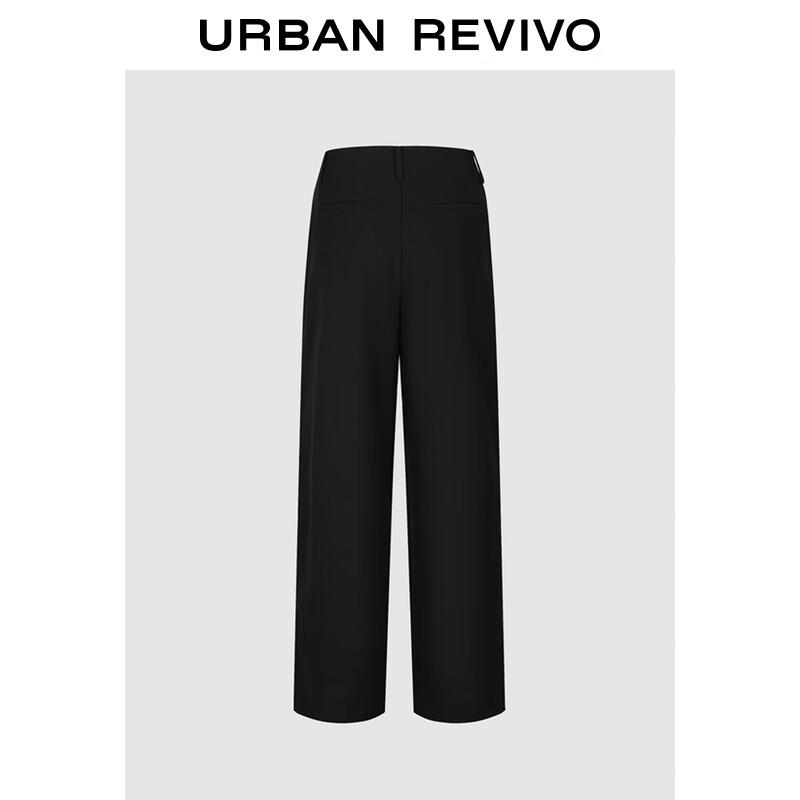 UR Women's High-Waist Pleated Wide-Leg Commuter Pants