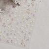 White Flower Gold Leaf Floral Petal Tulip Bloom Charming Retro Metal Soft Self Adhesive 5D Nail Art Sticker Manicure Decal DIY