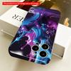 2DFlat Vibrant Blue Purple Splash Art Phone Case All inclusive film hard iPhone case, compatible with iPhone 18 Pro Max 17 16 15 14 13 12 11