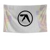 1pc Aphex Twin Richard D James Flag Flags And Banners Four Hole Flag Polyester Outdoor Decor Room Aesthetic