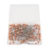 100Pcs Pearlized   Head Pins Sewing Quilting Straight for Bouquets Floral Fabric