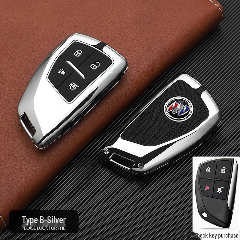 Buick Encore S Key Case: Fashionable Car Key Bag with Decorative Buckle.