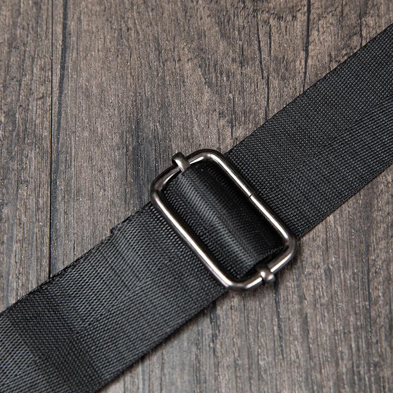 Fashion Men's Crossbody Bag Retro Solid Color Small Backpack Casual Shoulder Mobile Phone Bag Men