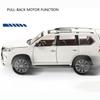 1:32 Scale Lexus LX570 Off-Road Alloy Diecast Model Car, Pull Back Metal Vehicle Toy with Sound and Light Συλλογή δώρων 6 Ανοιχτές Πόρτες για Παιδιά Ενήλικες