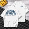 Popular Printed Cotton T-shirt Men's T-shirt Double Sided Casual Large T-shirt Women's T-shirt Pattern Short Sleeved Luxury